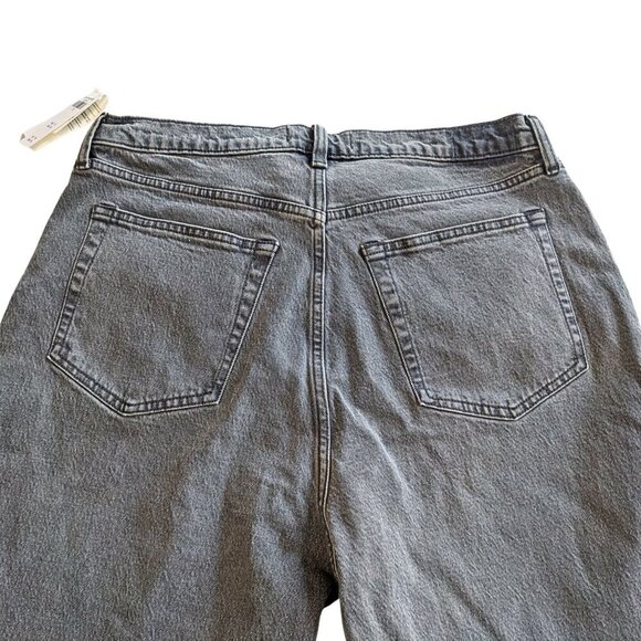 NWT ABERCROMBIE & FITCH 90s Straight Ultra High Rise Curve Love Jeans Sz 33x16R - Picture 6 of 9